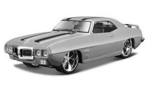 Modelauto Chevrolet Camaro Z28 tuning rood/zwart 1968 1/24 Maisto