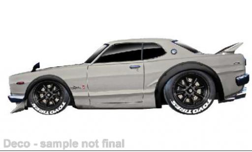 Modelauto Nissan Skyline 2000 GT-R (KPGC110) wit 1971 1/64 Maisto