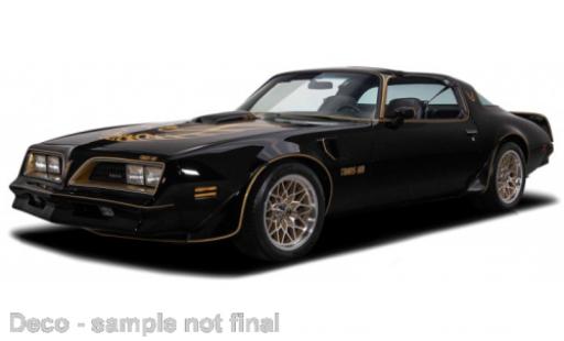 Modelauto Pontiac Firebird 1978 Trans Am zwart/dor&Atilde;&copy; 1/18 Maisto
