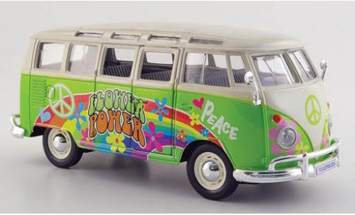 Modelauto Volkswagen T1 Base Samba bus la chaux/D&Atilde;&copy;corer 1/24 Maisto
