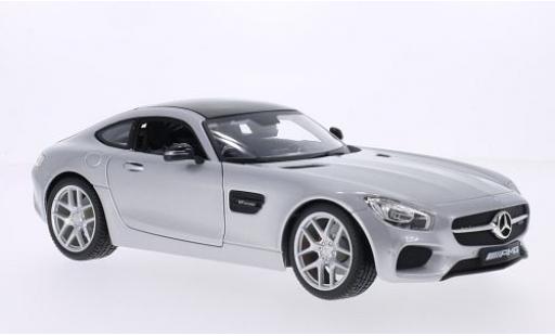 Modelauto Mercedes AMG GT Base (C190) grijs 2015 1/18 Maisto
