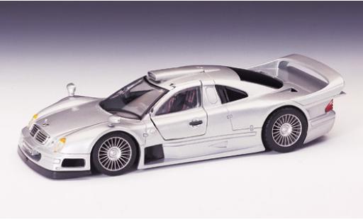 Modelauto Mercedes CLK GTR - grijs l'&Atilde;&copy;ce Street Version 1/24 Maisto