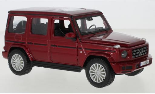 Modelauto Mercedes Classe G AMG metallic rood 2019 1/24 Maisto