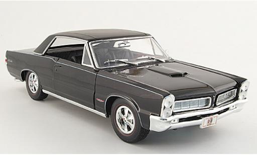 Modelauto Pontiac GTO Hurst Edition zwart 1965 sans Vitrine 1/18 Maisto