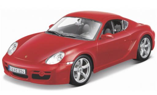 Modelauto Porsche 718 S rood 1/18 Maisto