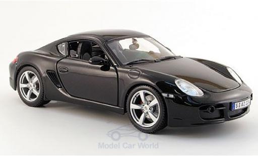 Modelauto Porsche 718 S zwart 1/18 Maisto
