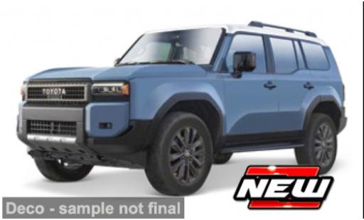 Modelauto Toyota Land Cruiser Base blauw 2024 1/43 Maisto