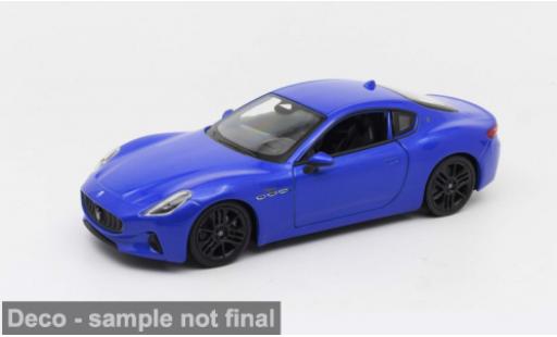 Modelauto Maserati Gran Turismo Folgore blauw 2023 1/24 Welly