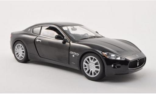 Modelauto Maserati Gran Turismo S zwart 1/24 Motormax