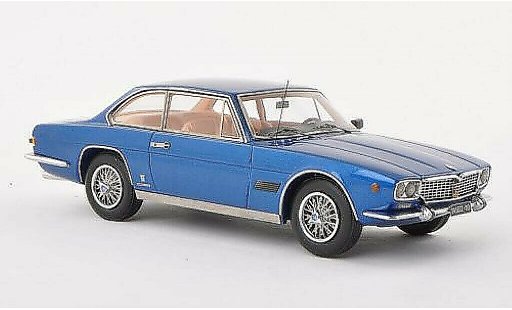 Maserati Mexico Base 1/43 Neo blauw 1966 modelauto