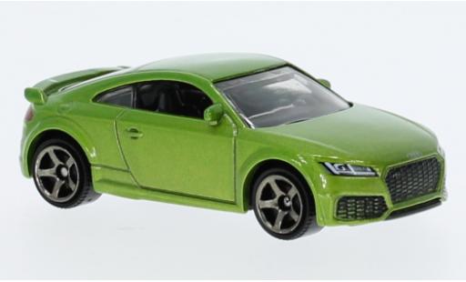 Modelauto Audi TT rs coupe groen 1/64 Matchbox