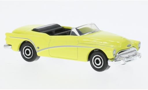 Modelauto Buick Skylark Convertible Cabriolet geel 1953 1/64 Matchbox