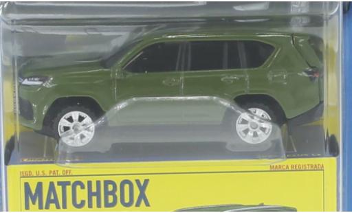 Modelauto Lexus LX Base groen 2022 1/64 Matchbox