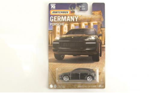 Modelauto Porsche Cayenne Turbo zwart 1/64 Matchbox