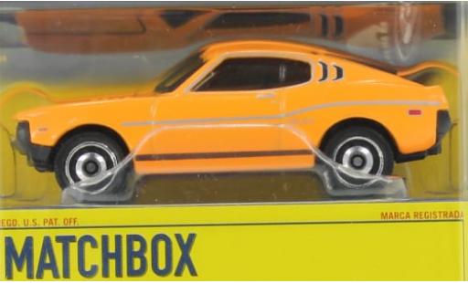 Modelauto Toyota Celica Base GT Liftback oranje 1974 1/64 Matchbox