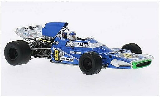 Matra MS120 Base 1/43 Spark No.8 Equipe formule 1 GP Zilverinien 1971 modelauto