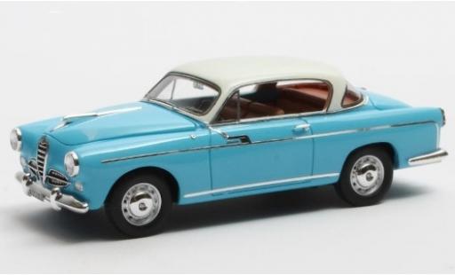 Modelauto Alfa Romeo 1900 super Boano Primavera blauw/wit 1955 1/43 Matrix