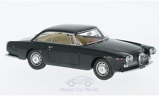 Modelauto Alfa Romeo 2000 praho Touring metallic blauw 1960 1/43 Matrix