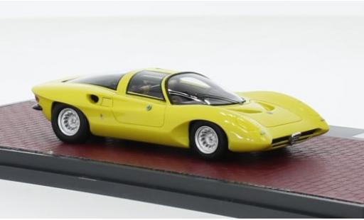 Modelauto Alfa Romeo 33.2 coupe -2 Speciale Pininfarina geel 1969 1/43 Matrix