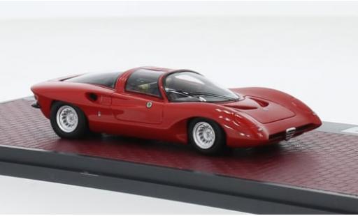 Modelauto Alfa Romeo 33.2 coupe -2 Speciale Pininfarina rood 1969 1/43 Matrix