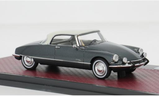 Modelauto Citroen DS 21 Grand Palais blauw 1967 1/43 Matrix