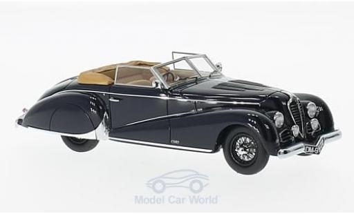 Modelauto Delahaye 135 Cabriolet M by Antem blauw RHD 1949 1/43 Matrix