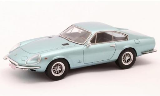 Modelauto Ferrari 330 GTC Speciale Pininfarina metallic blauw 1967 Fahrgestell-Nr. 09439 - Prinzessin Liliane de R&Atilde;&copy;thy 1/43 Matrix