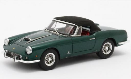 Modelauto Ferrari 400 Cabriolet Superamerica Pininfarina groen 1959 #1611 SA ferm&Atilde;&copy; kap 1/43 Matrix