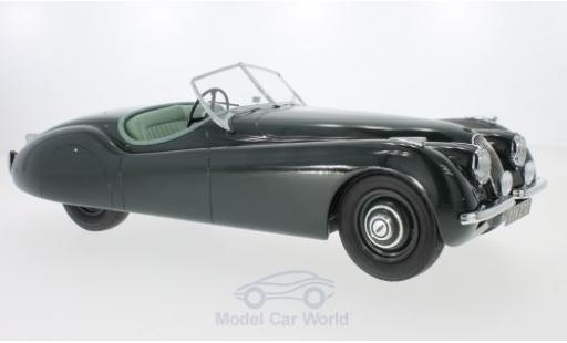 Modelauto Jaguar XK 120 OTS groen RHD 1964 1/12 Matrix