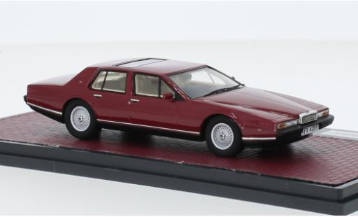 Modelauto Aston Martin Lagonda s2 metallic rood RHD 1980 1/43 Matrix