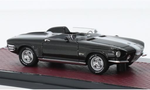 Modelauto Chevrolet Corvair concept Super Spyder XP-785 metallic zwart/wit 1962 1/43 Matrix