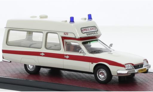 Modelauto Citroen CX ambulance 2000 Visser 1977 1/43 Matrix