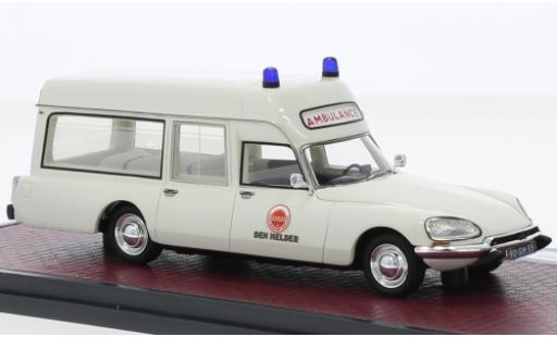 Modelauto Citroen DS ambulance 20 Visser Den Helder 1975 1/43 Matrix