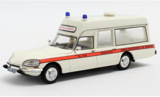 Modelauto Citroen DS ambulance 23 Visser De Grooth Windschoten 1974 1/43 Matrix