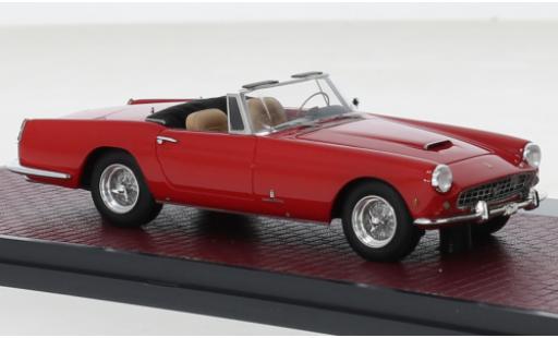 Modelauto Ferrari 250 Cabriolet GT Series II Pininfarina rood 1960 1/43 Matrix