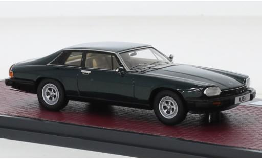 Modelauto Jaguar XJ Base -S metallic groen RHD 1969 1/43 Matrix