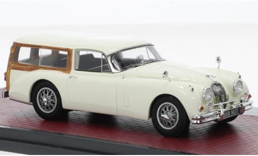 Modelauto Jaguar XK 150 beige 1959 1/43 Matrix