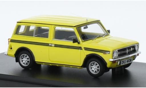 Modelauto Mini Clubman Base biens geel RHD 1969 1/43 Matrix