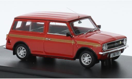 Modelauto Mini Clubman Base biens rood RHD 1969 1/43 Matrix