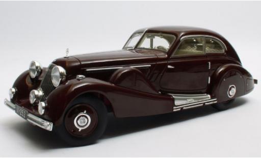 Modelauto Mercedes 500 Base K Spezial Stromlinienwagen (W29) rood 1935 Tan Tjoan Keng 1/18 Matrix