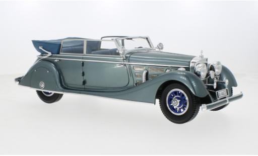Modelauto Mercedes 770 Cabriolet K (W07) D blauw 1936 1/18 Matrix