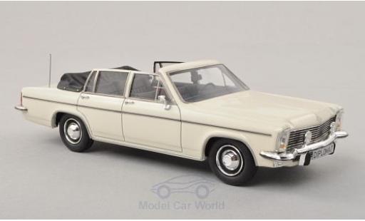 Modelauto Opel Diplomat B Cabriolet Fissore B 5.4 wit 1/43 Matrix
