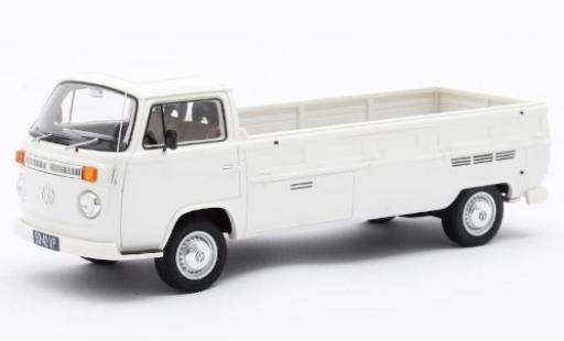 Modelauto Volkswagen T2 B Kemperink Special Pick-Up LWB wit RHD 1976 1/43 Matrix