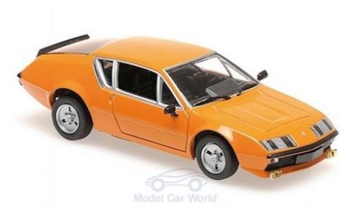 Modelauto Alpine A310 rallye Renault A 310 oranje 1976 1/43 Maxichamps