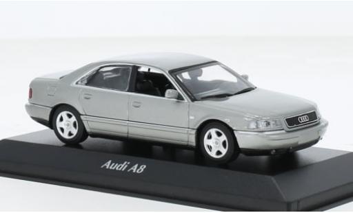 Modelauto Audi A8 berline grijs 1999 1/43 Maxichamps