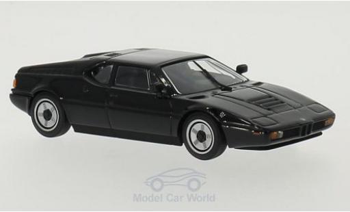 Modelauto Bmw M1 1979 zwart 1/43 Maxichamps
