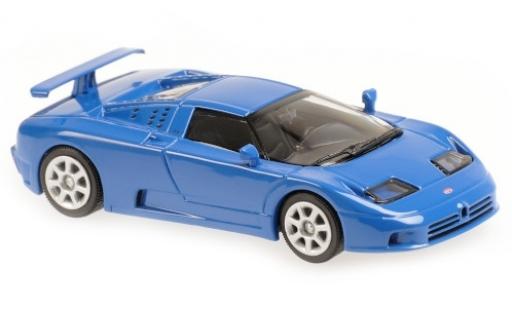 Modelauto Bugatti EB110 GT EB 110 blauw 1994 1/43 Maxichamps