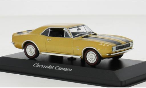 Modelauto Chevrolet Camaro Coupe gold 1967 1/43 Maxichamps
