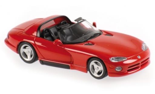 Modelauto Dodge Viper Roadster rood 1993 1/43 Maxichamps