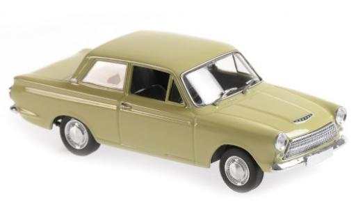 Modelauto Ford Cortina MK1 MkI groen RHD 1962 1/43 Maxichamps